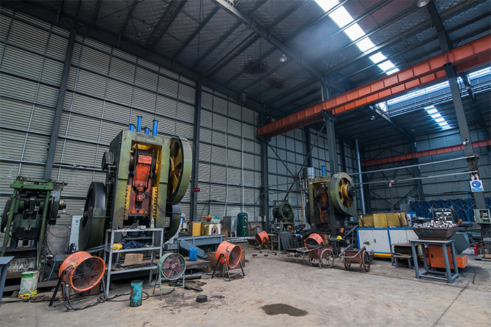 衢州网架配件-锥头加工车间